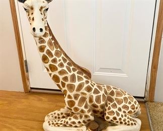 Ceramic Giraffe, Has repaired neck.