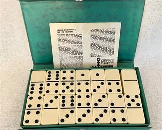 Vintage Box of Dominos