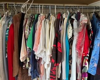 loads of clothes - every style and era