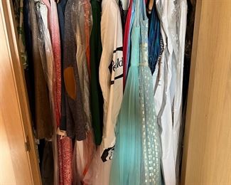 vintage evening dresses, bridal, etc