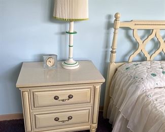cute vintage bedroom set with matching dressers, nightstands - Kent Coffey El Chico series