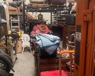 WAREHOUSE ITEMS TO BE PULLED OUT MORNING OF