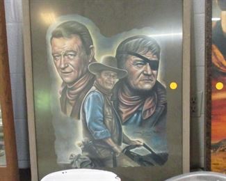 John Wayne artwork