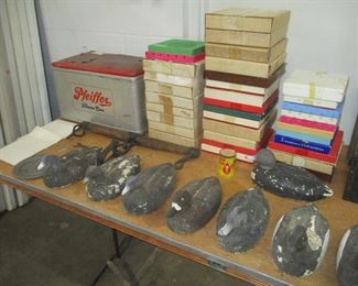 Duck decoys and collector plates