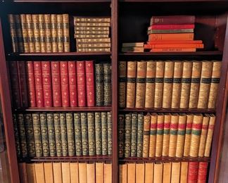 Antique Leather bound collectible books