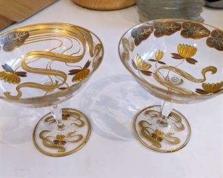 Josephinenhutte sherbert glasses