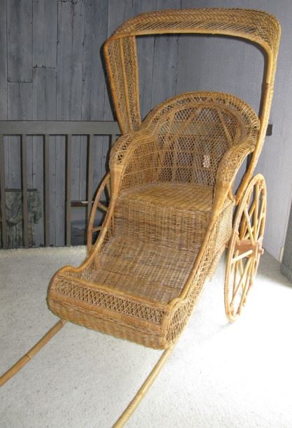 Asian Rickshaw in Wicker