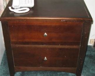 Two Drawer Nightstand