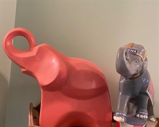 Very cool MCM large pink elephant.