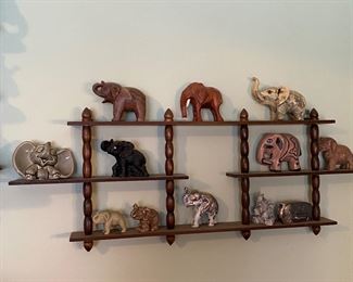 I am beginning to really like the small stone carved elephants.