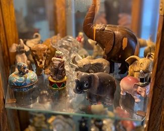 An elephant creates one ton of poop per week.