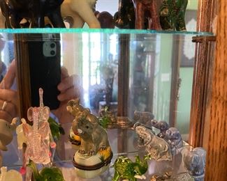 Elephants can jump. Which helped to make these photos clear.