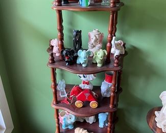 I once had a shelf with an elephant, I thought it was lovely and elegant, but my wife didn't buy it and I had to hide it. So now that poor shelf is irrelevant.