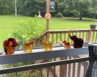 Nothing for sale on the back porch.