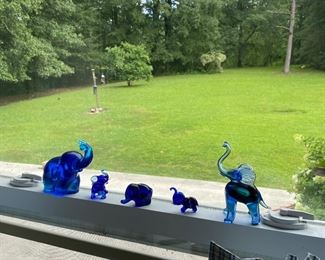 These elephants must be sad.