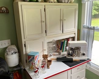 Hoosier cabinet.
