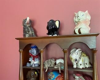 So many happy little elephants.