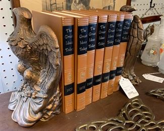 Eagle Bookends $75