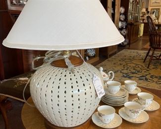 Round Table Lamp $60