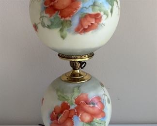 Signed Hurricane Lamp