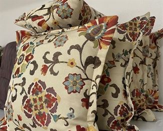 Floral pillows 