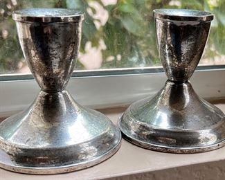 Sterling Candlesticks