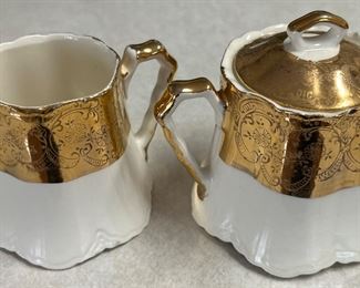 Radisson W.S. George Ardalt 22 Carat Cream and Sugar