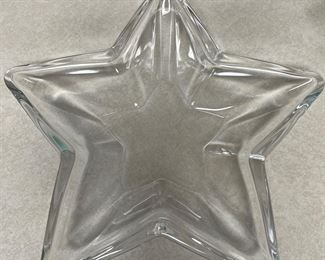 Glass Star Dish