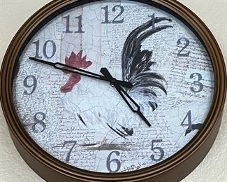 Rooster Clock