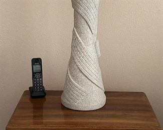 Nightstand, Table Lamp