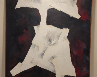 Ray Brodsky Abstract Oil Painting Canvas