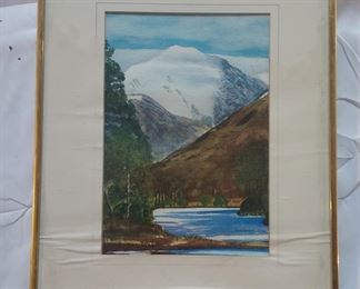 Mackenzie Ross Mountain View watercolor