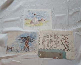 Garrett 3 watercolors