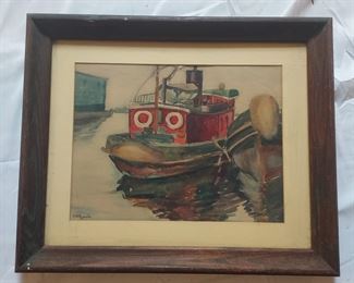 P A Reynolds tug boat