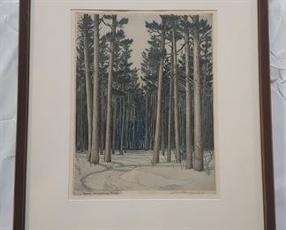 Leon Rene Pescheret Giant whispering pines