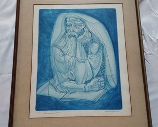 Irving Amen etching jeremiah #2