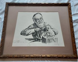 Gretchen Hemmings man carving