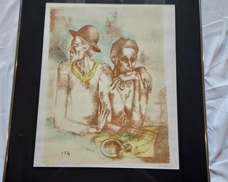 Garrett after pablo picasso le repas frugal