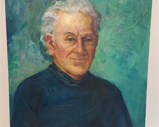 Frederick W. Reiniger Portrait oil painting on canvas