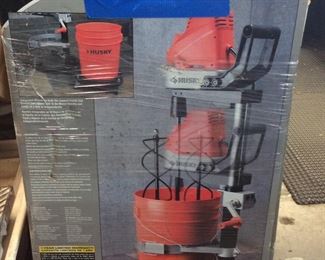 HUSKY MORTAR MIXER NEW