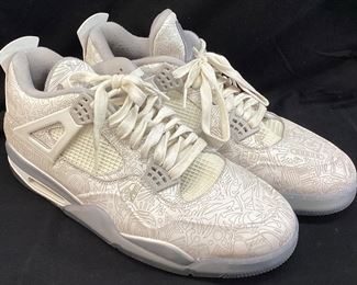 2015 NIKE AIR JORDAN 4 RETRO LASER, SIZE 13