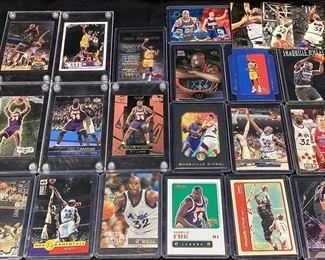 SHAQUILLE O’NEAL BASKETBALL CARDS GROUP, 