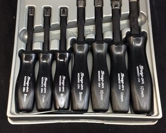 SNAP ON 8 PIECE METRIC NUT DRIVER SET 