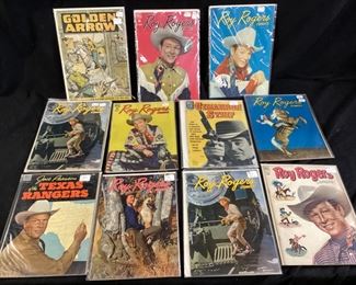 VTG. COMIC BOOKS, ROY ROGERS,