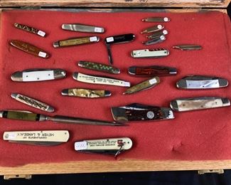 POCKET KNIVES, COLONIAL, UTICA, SCHRADE