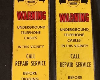  VTG. INDEPENDENT WARNING UNDERGROUND WARNING