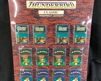 (12) THUNDERBIRD CLASSIC WINDPROOF LIGHTERS, NEW