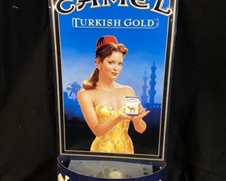 2002 R.J. REYNOLDS CAMEL TURKISH GOLD LIGHT UP SIGN
