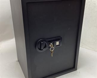 3 COMPARTMENT MECHANICAL SAFE w THE KEY