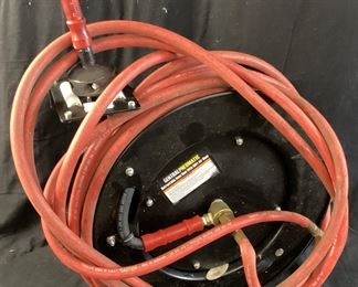 CENTRAL PNEUMATIC RETRACTABLE HOSE REEL 